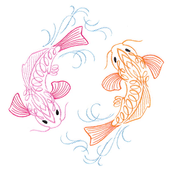 Calligraphic Koi - Image 3