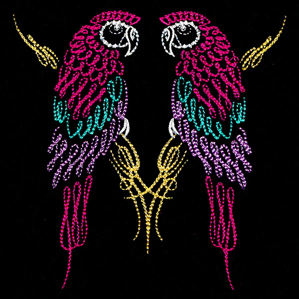Calligraphic Parrots - Image 4