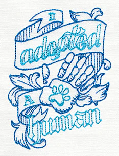 Canine Couture - I Adopted a Human - Image 3