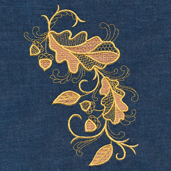 Cascading Oak Leaves - Image 4