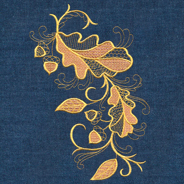 Cascading Oak Leaves - Image 5