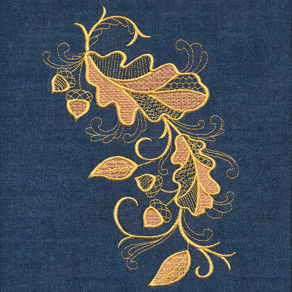 Cascading Oak Leaves - Image 7
