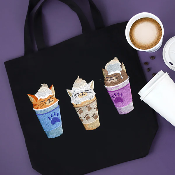 Cat-ppuccino Trio - Image 8