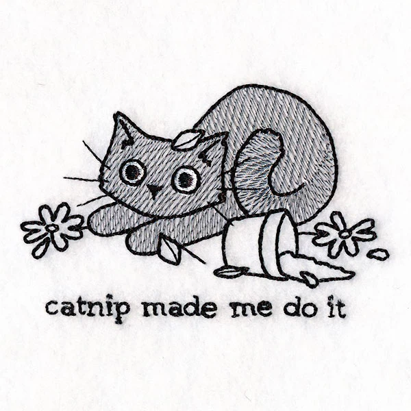 Catnip Made Me Do It Kitty - Image 9