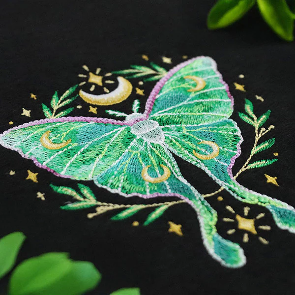 Celestial Botanical Luna Moth - Image 4