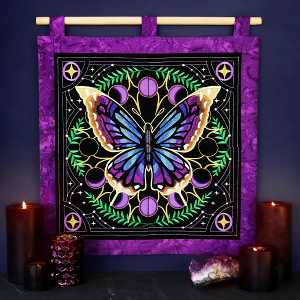 Celestial Butterfly Square - Top Left - Image 5