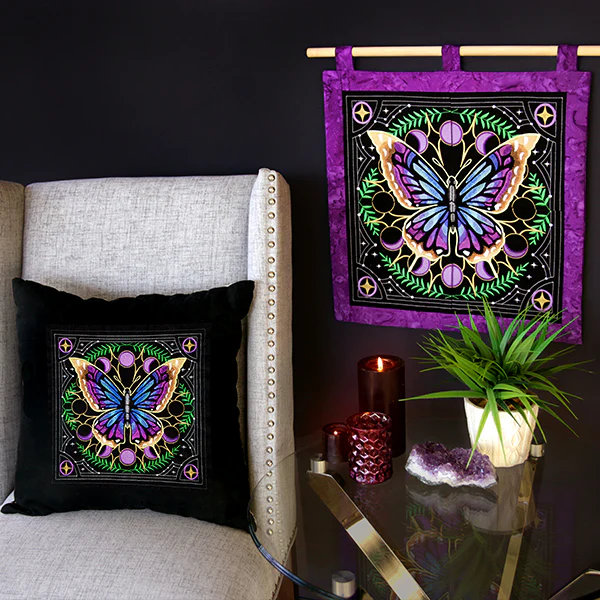 Celestial Butterfly Square - Top Left - Image 6