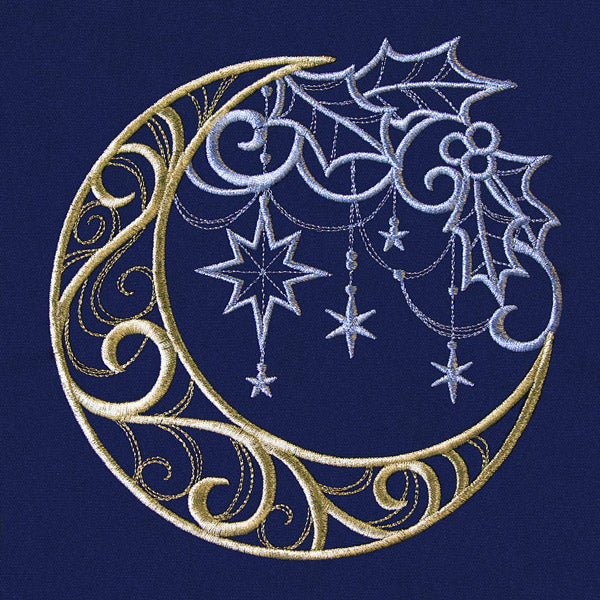 Celestial Christmas - Lunar Wreath - Image 2