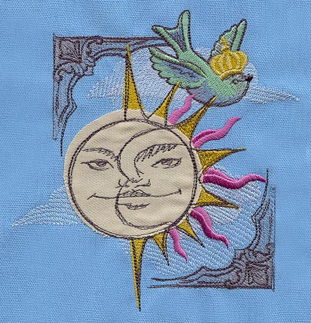 Celestial Collage (Applique) - Image 3