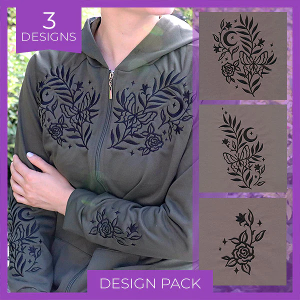 Celestial Garden Apparel Design Pack - Image 4