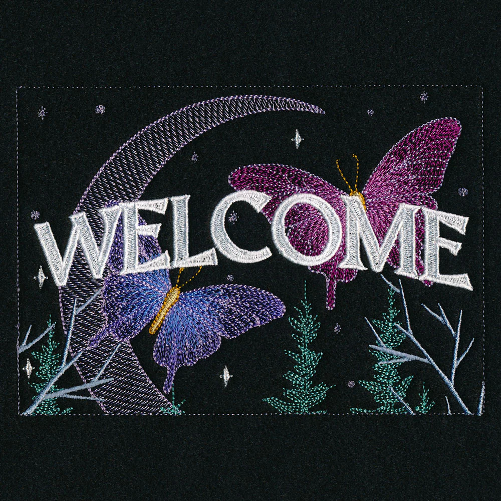 Celestial Welcome Garden Flag Set - Image 12