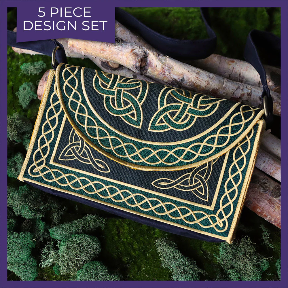 Celtic Knotwork 3D Purse (In-the-Hoop) - Image 11