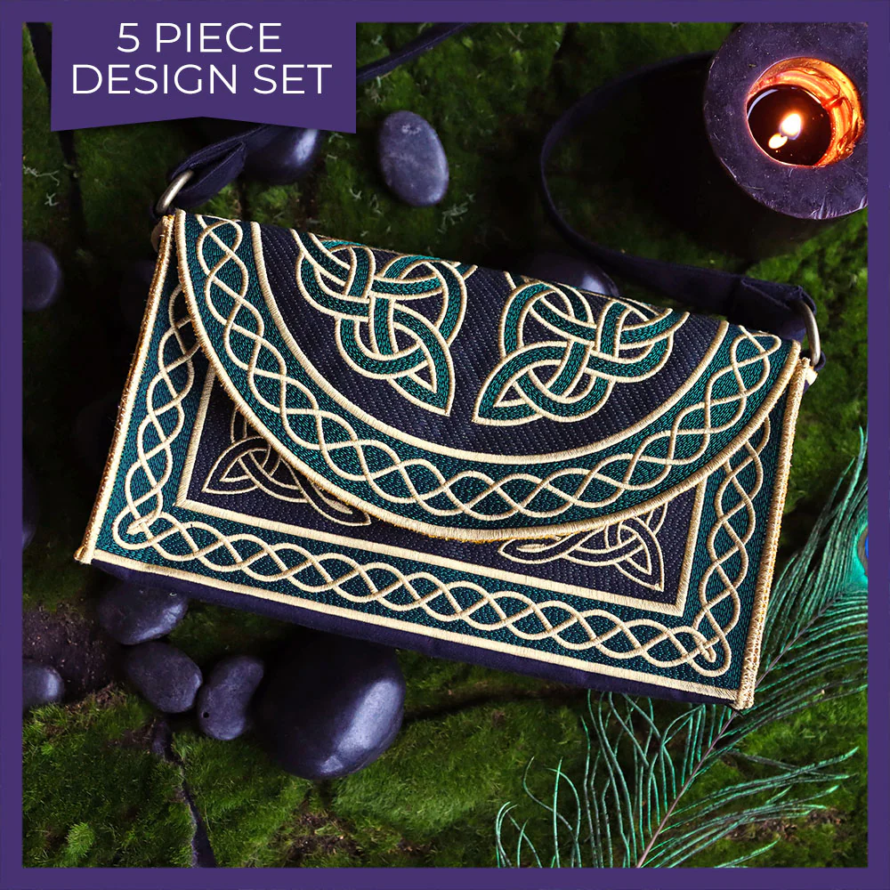 Celtic Knotwork 3D Purse (In-the-Hoop) - Image 8