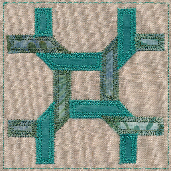 Celtic Twist Quilt Block (In-the-Hoop) - Image 5