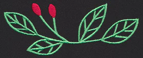 Chalkboard Christmas - Leaves - Image 2