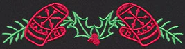 Chalkboard Christmas - Mitten Border - Image 5