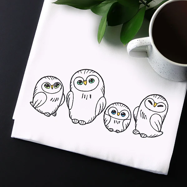 Charming Owl Border - Image 2