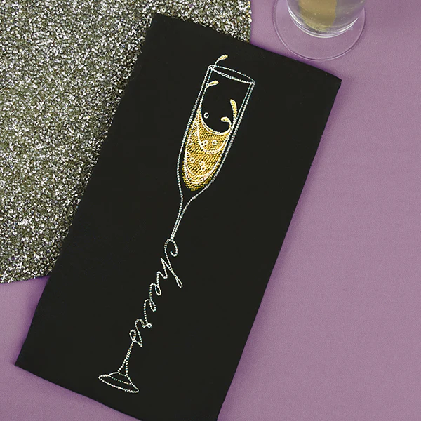 Cheers Champagne Glass - Image 6