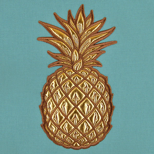 Chic Summer Pineapple (Applique) - Image 3