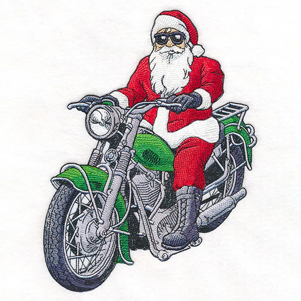 Chillin' Motorcycle Santa - Image 7