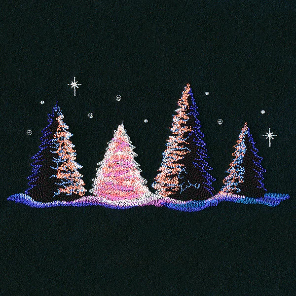 Christmas Forest Border - Image 7