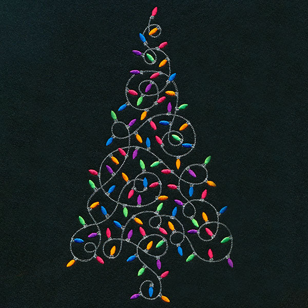 Christmas Lights All Around Tree - Image 5