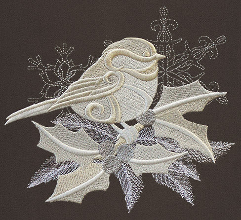 Christmas Luster - Chickadee - Image 3