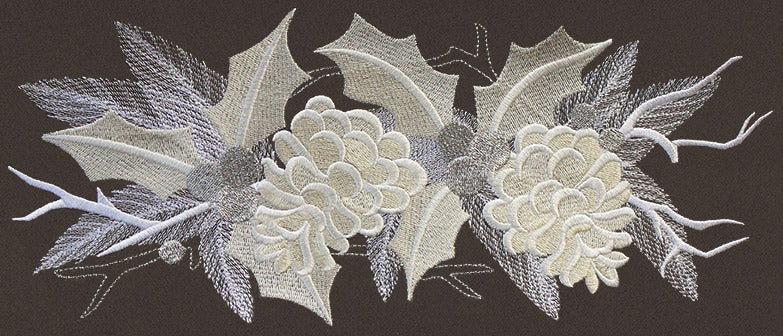 Christmas Luster - Pinecone Border - Image 6
