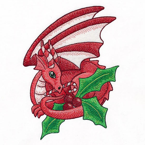 Christmas Peppermint Dragon - Image 5