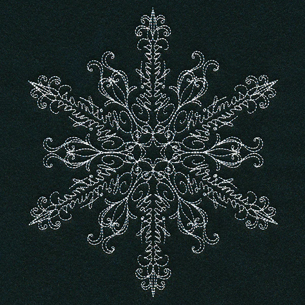Christmas Script Snowflake - Image 10