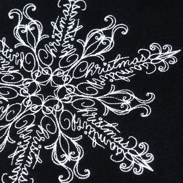 Christmas Script Snowflake - Image 8