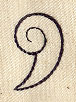 Cirque Punctuation - Comma