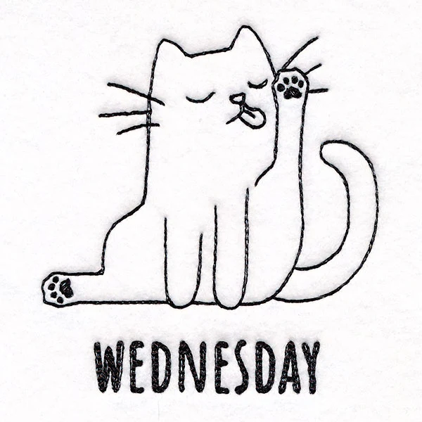 Cleaning Cat on Wednesday - Image 2