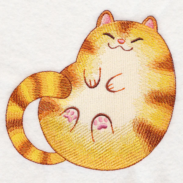 Contented Kitty - Orange Tabby - Image 3