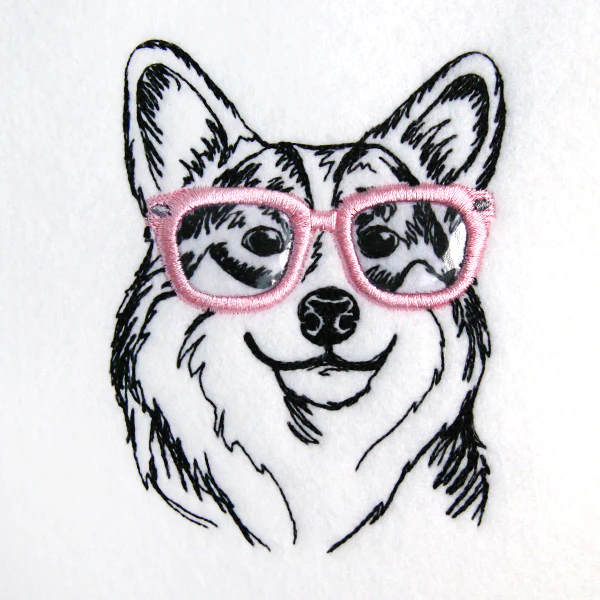 Corgi Specs (Vinyl Applique) - Image 3