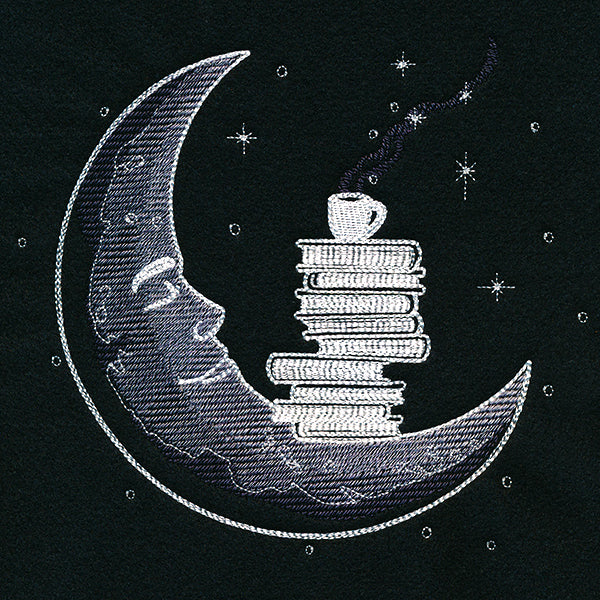 Cosmic Literary Moon