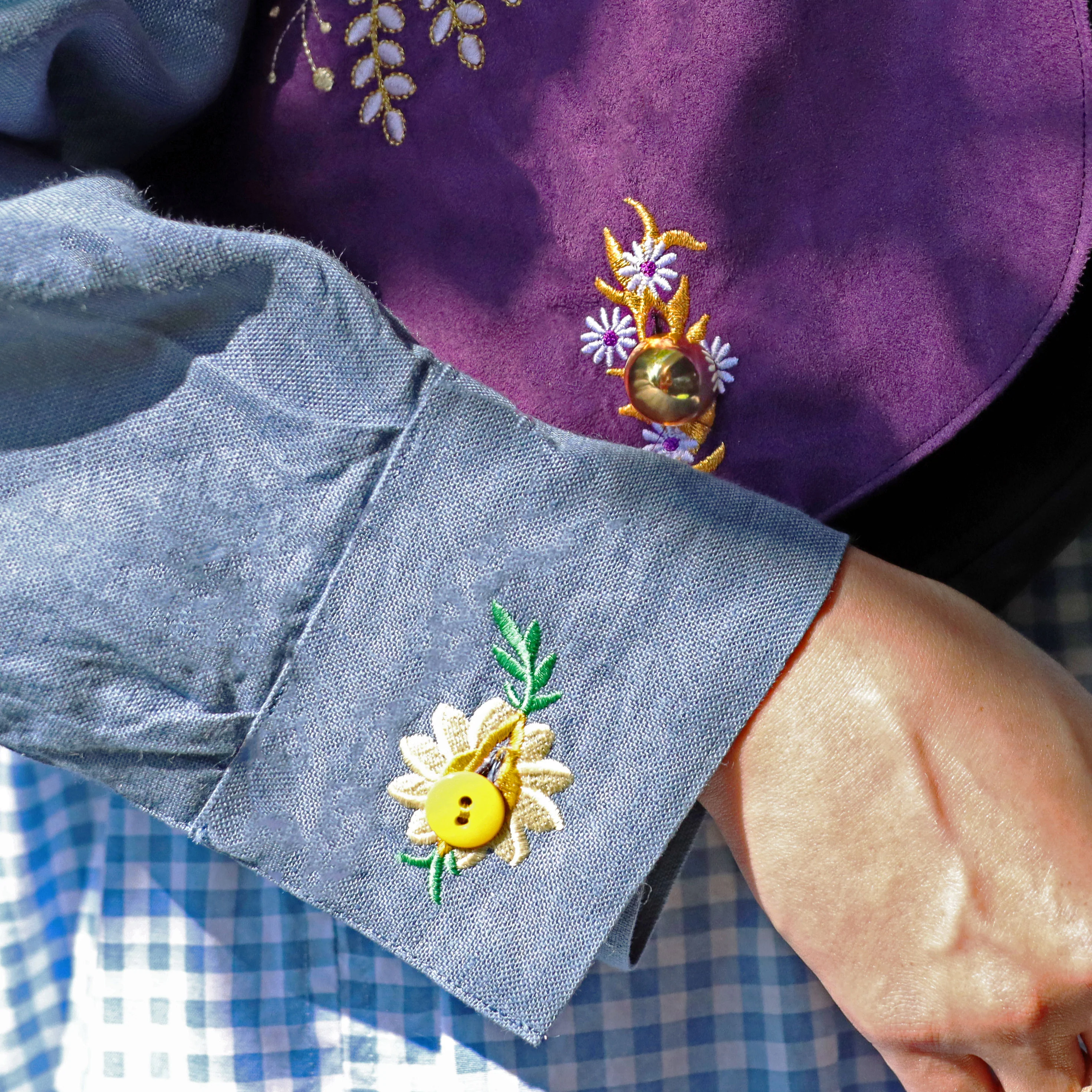 Cottage Garden Buttonhole - Daisy 1 - Image 11