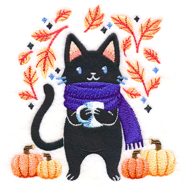Cozy Autumn Kitty - Image 7
