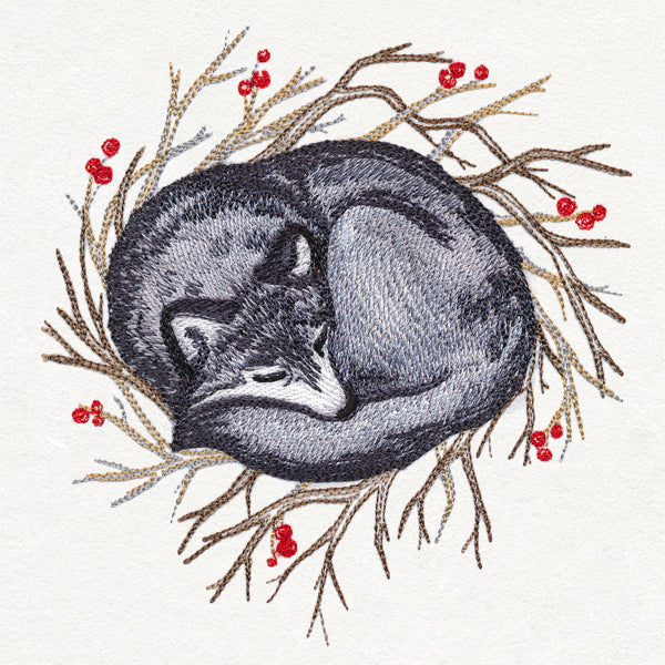 Cozy Winter Wolf - Image 3