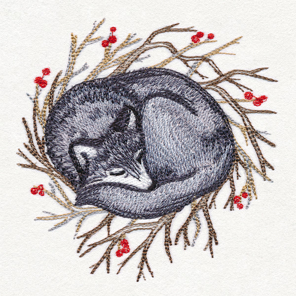 Cozy Winter Wolf - Image 4