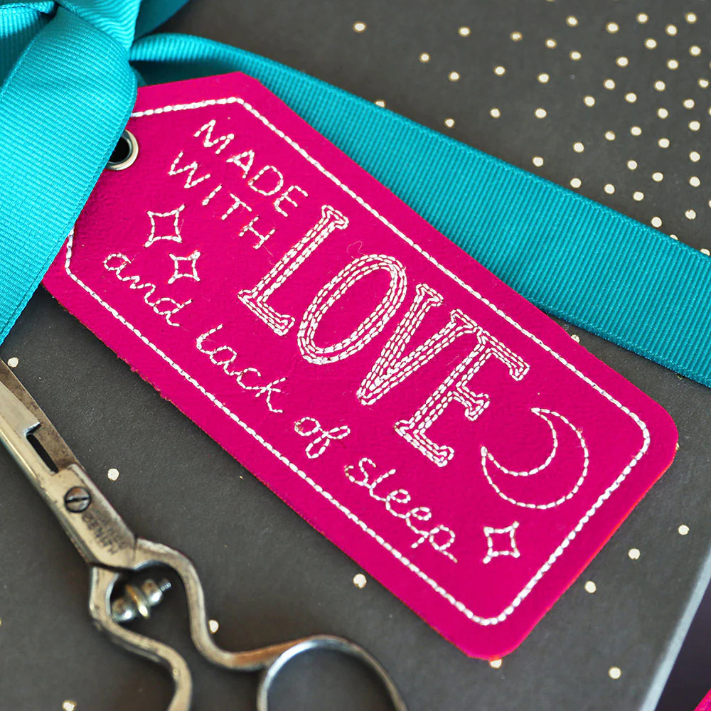 Crafted with Honesty Gift Tags (In-the-Hoop) Design Pack - Image 5