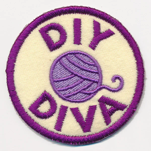 Crafty Merit Badges - DIY Diva (Patch) - Image 2