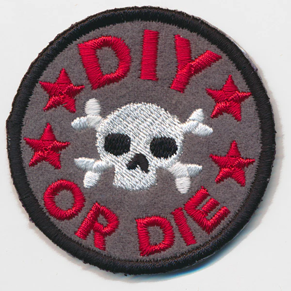 Crafty Merit Badges - DIY or Die (Patch) - Image 2