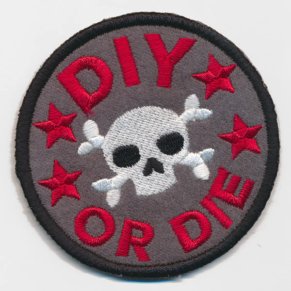 Crafty Merit Badges - DIY or Die (Patch) - Image 3