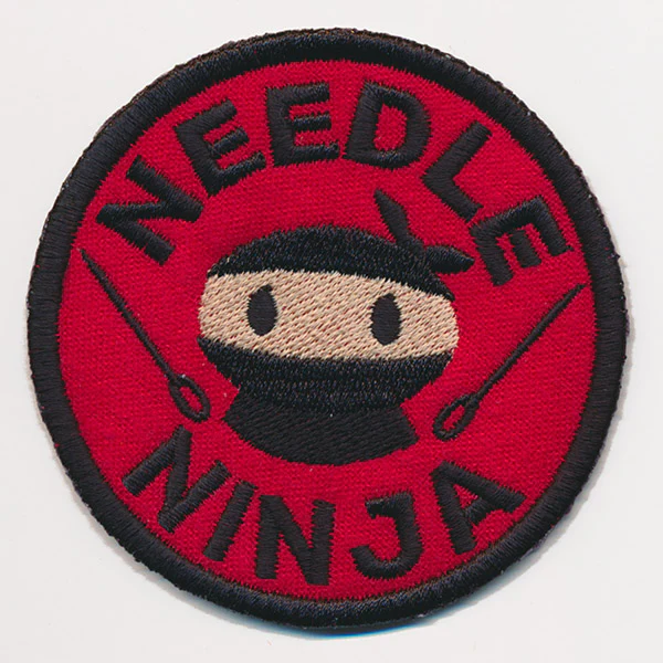 Crafty Merit Badges - Needle Ninja (Patch)