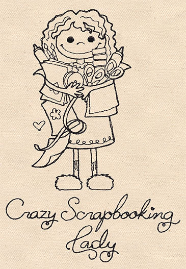 Crazy Scrapbooking Lady - Image 2