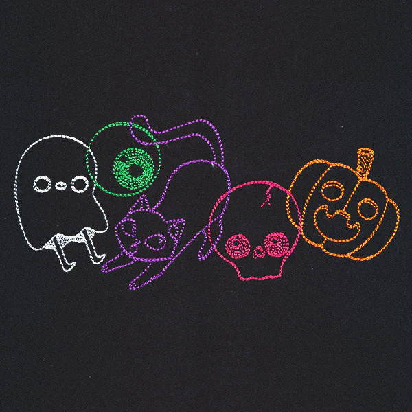 Creepy Characters Border - Image 4