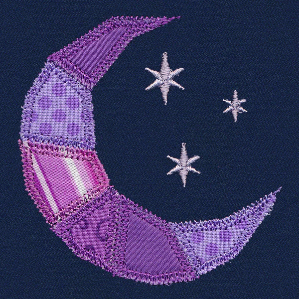 Crescent Moon Quilt Block (In-the-Hoop) - Image 5