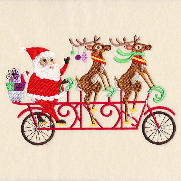 Cruisin' Christmas Santa & Reindeer - Image 3