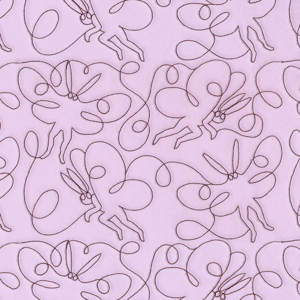 Cryptid Creatures - Mothman (Edge-to-Edge Quilting)